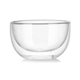 Double Wall Glass Cereal, Salad, Soup Bowl